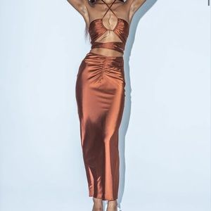 Princess Polly Jolene Set in Brown